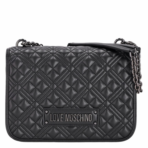 MOSCHINO borsa a spalla nera