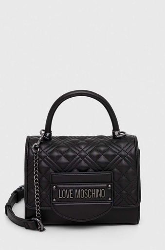 MOSCHINO borsa a mano nera