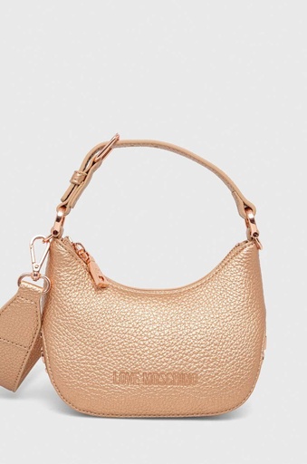 MOSCHINO borsa a spalla oro