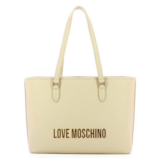 MOSCHINO shopper avorio